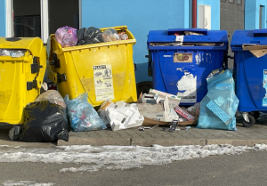 Svoz komunálního a tříděného recyklovatelného odpadu