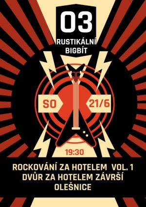 Rockování za hotelem